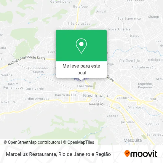 Marcellus Restaurante mapa