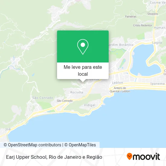 Earj Upper School mapa
