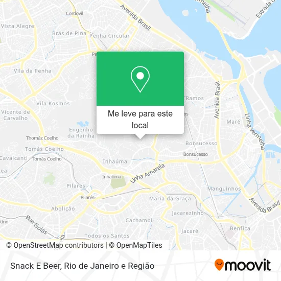 Snack E Beer mapa