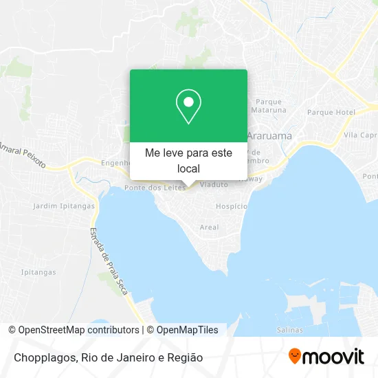 Chopplagos mapa