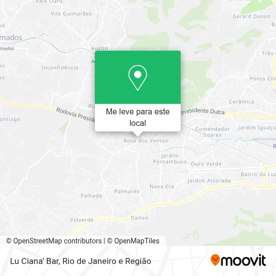 Lu Ciana' Bar mapa
