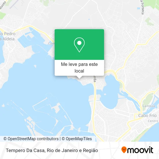 Tempero Da Casa mapa