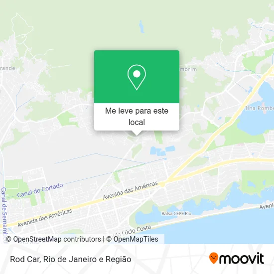 Rod Car mapa