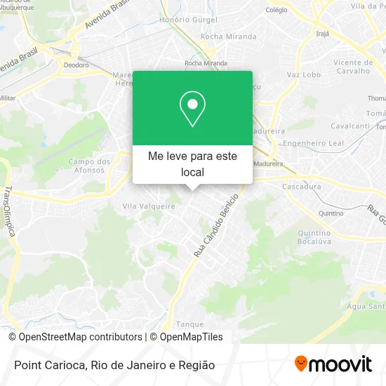 Point Carioca mapa