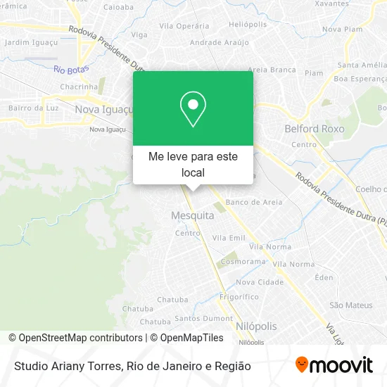 Studio Ariany Torres mapa