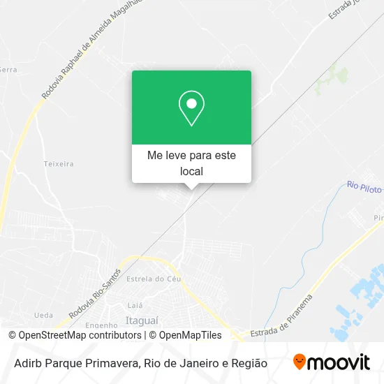 Adirb Parque Primavera mapa