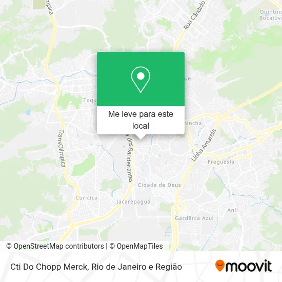 Cti Do Chopp Merck mapa