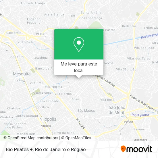 Bio Pilates + mapa