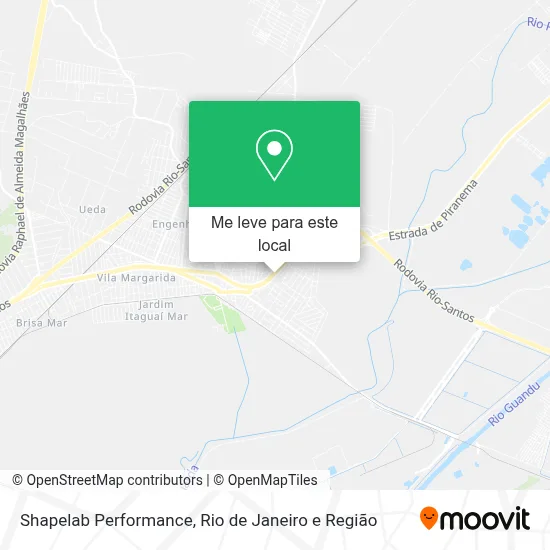 Shapelab Performance mapa