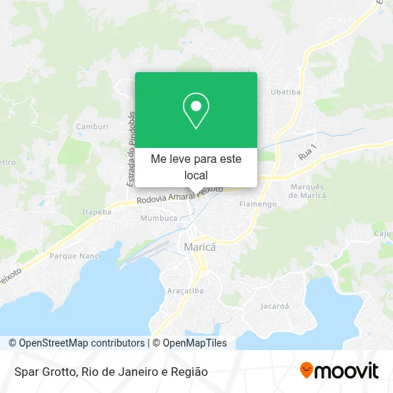 Spar Grotto mapa
