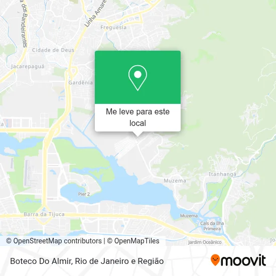 Boteco Do Almir mapa