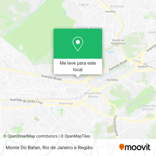 Monte Do Batan mapa