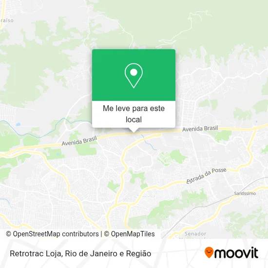Retrotrac Loja mapa
