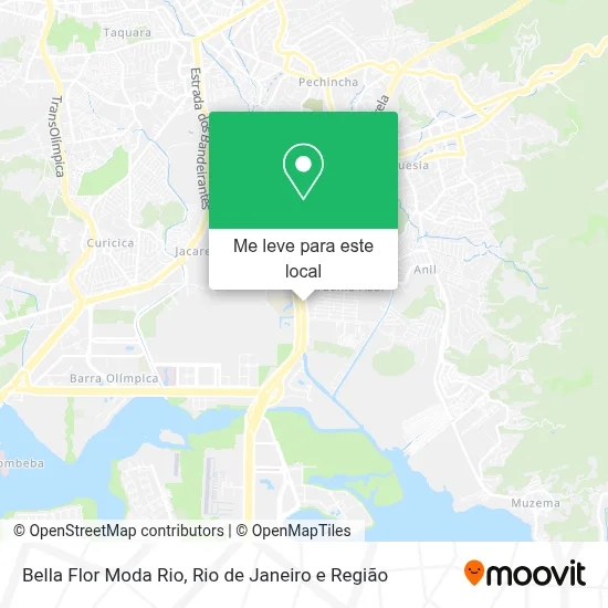 Bella Flor Moda Rio mapa