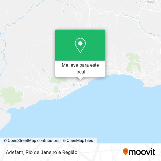 Adefam mapa