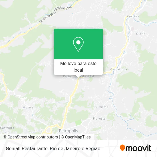 Geniall Restaurante mapa