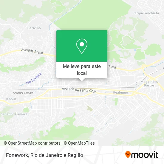Fonework mapa