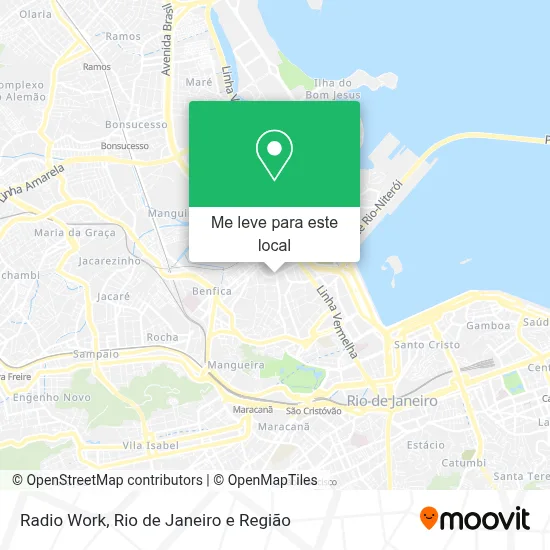 Radio Work mapa