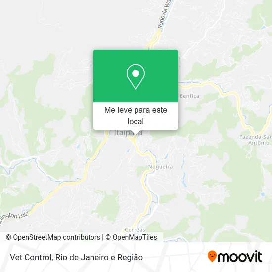 Vet Control mapa