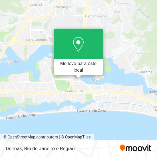 Delmak mapa