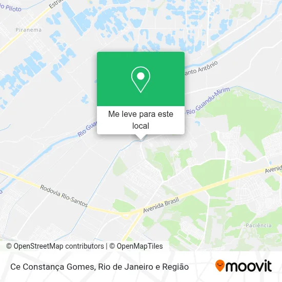 Ce Constança Gomes mapa