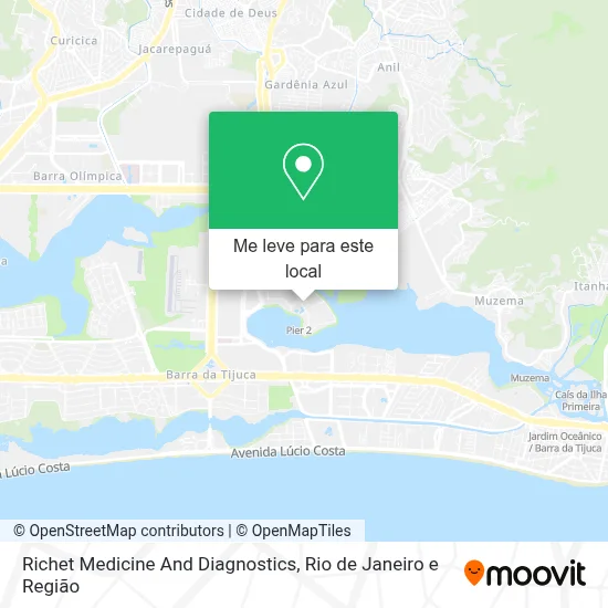 Richet Medicine And Diagnostics mapa