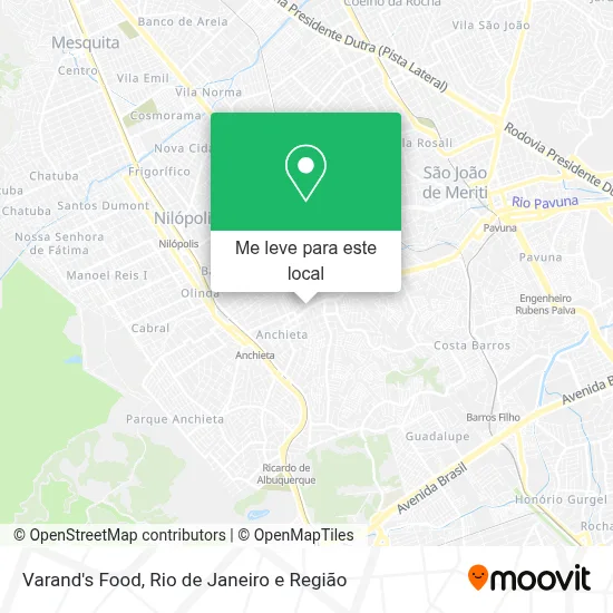 Varand's Food mapa