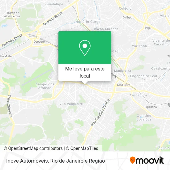Inove Automóveis mapa