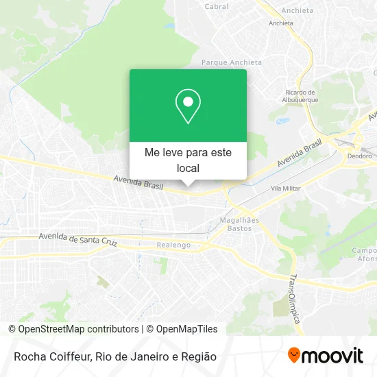 Rocha Coiffeur mapa