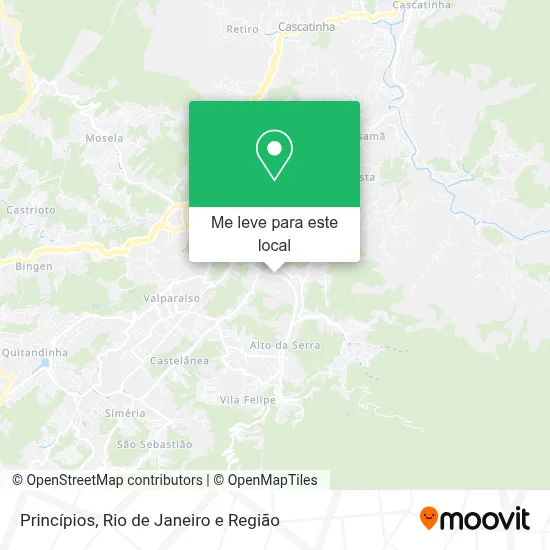Princípios mapa
