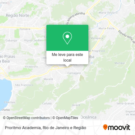 Proritmo Academia mapa