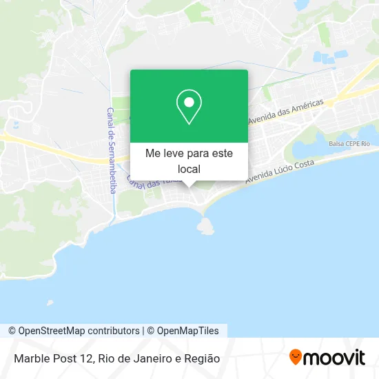 Marble Post 12 mapa