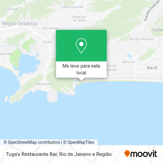 Tuga's Restaurante Bar mapa