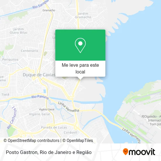 Posto Gastron mapa