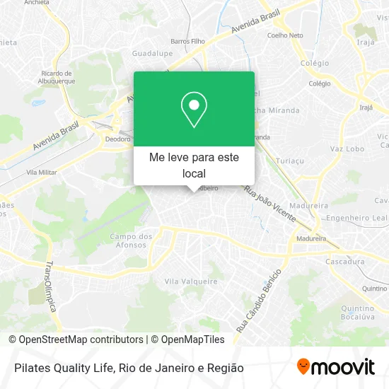 Pilates Quality Life mapa