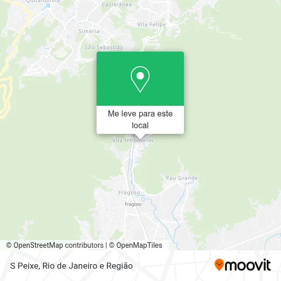 S Peixe mapa