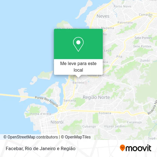 Facebar mapa