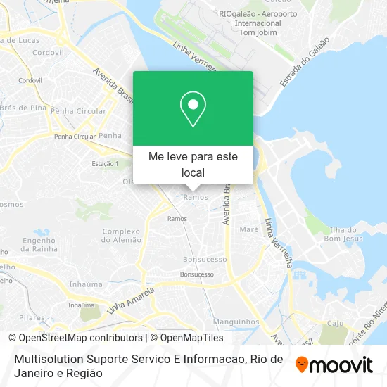 Multisolution Suporte Servico E Informacao mapa