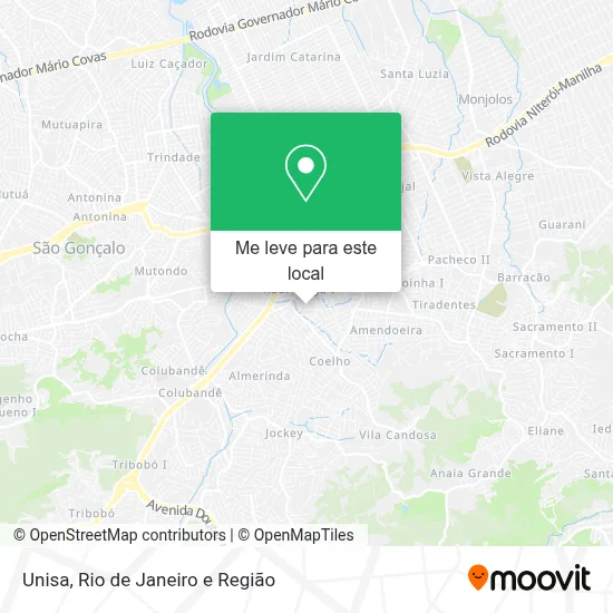 Unisa mapa