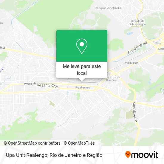 Upa Unit Realengo mapa