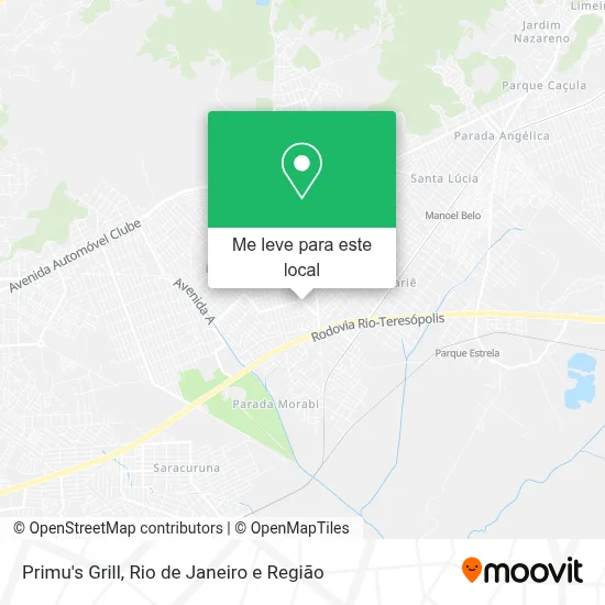 Primu's Grill mapa