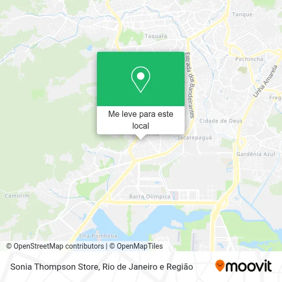Sonia Thompson Store mapa