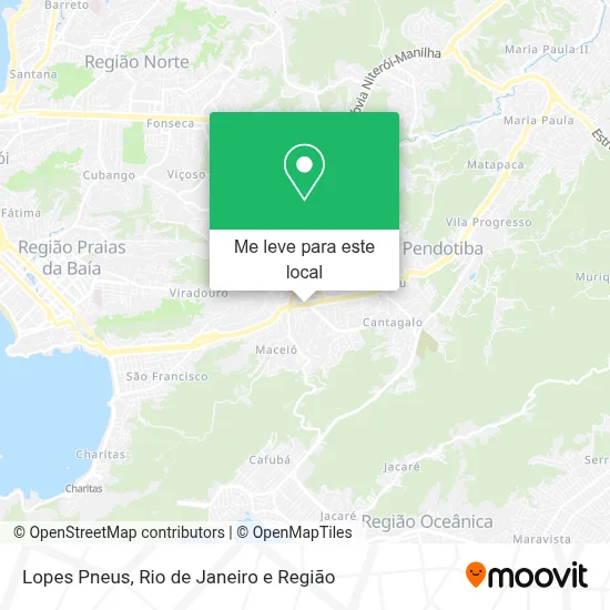 Lopes Pneus mapa