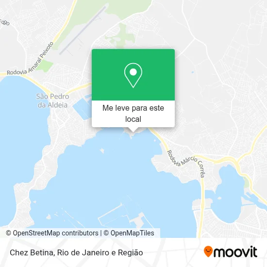 Chez Betina mapa