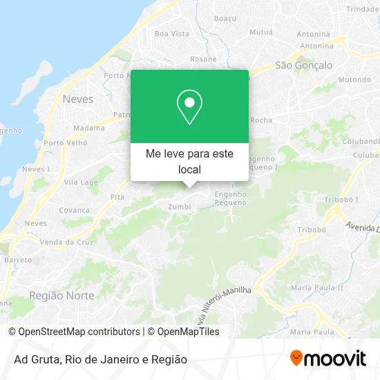 Ad Gruta mapa