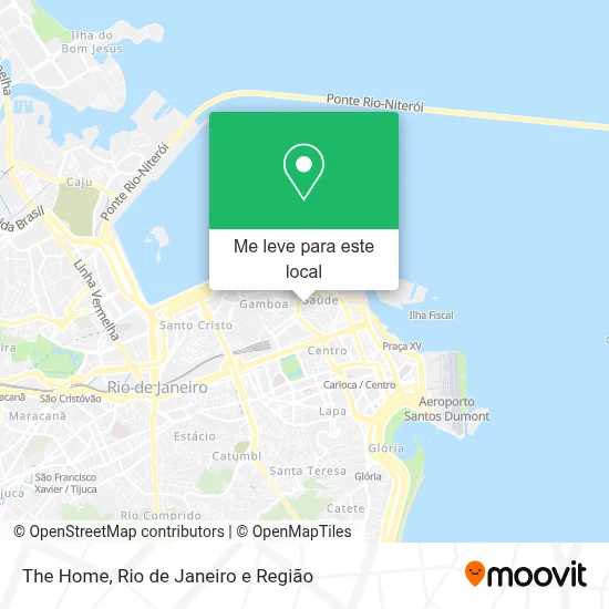 The Home mapa