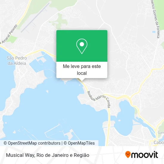 Musical Way mapa