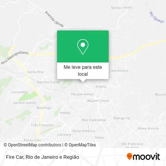 Fire Car mapa