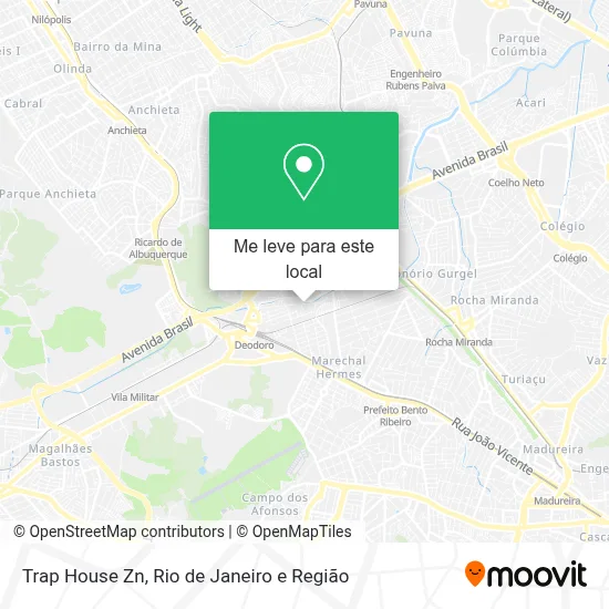 Trap House Zn mapa