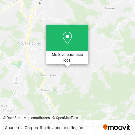 Academia Corpus mapa